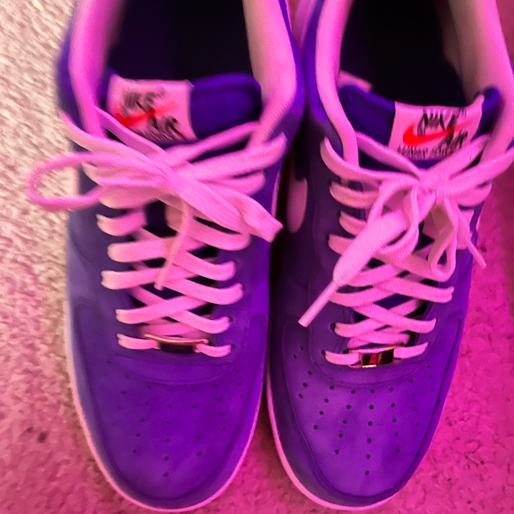 Nike lunar force, blue, size 12